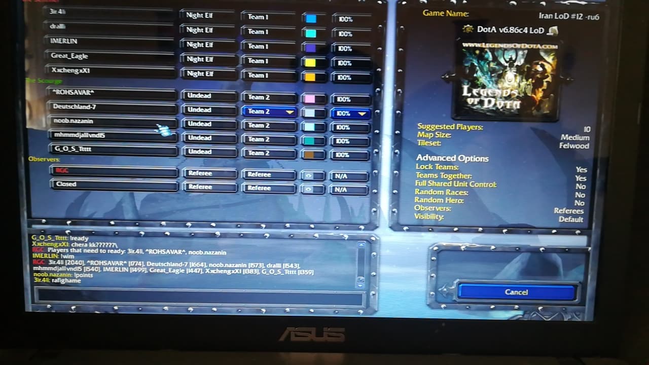کسی اینجا اکانت RGC  War Craft داره؟