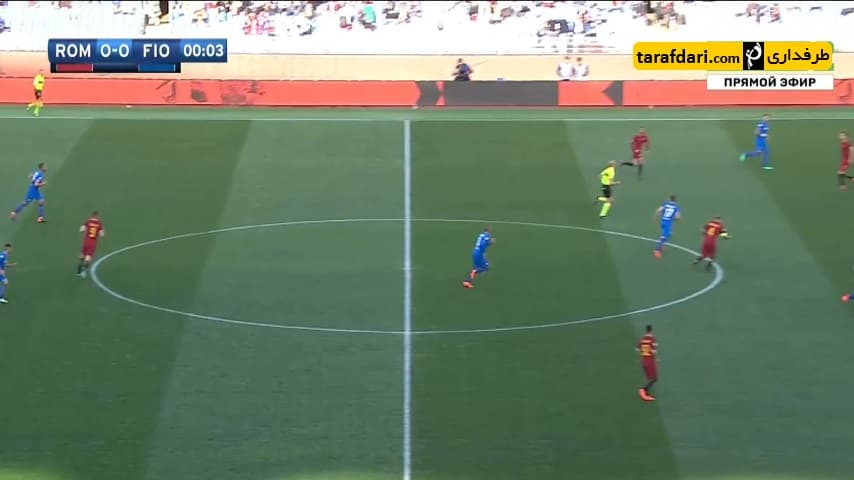 خلاصه بازی آاس رم 0-2 فیورنتینا