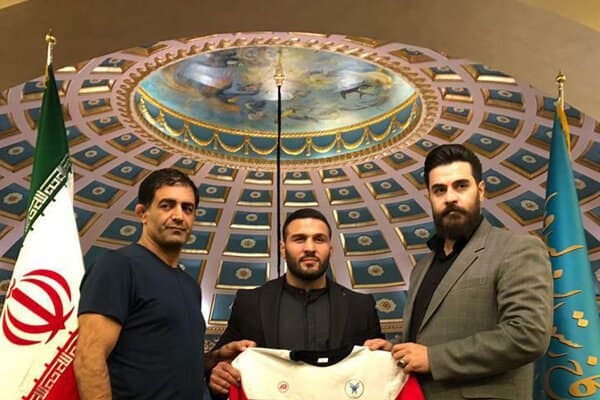 رضا یزدانی به تیم کشتی دانشگاه آزاد اسلامی پیوست