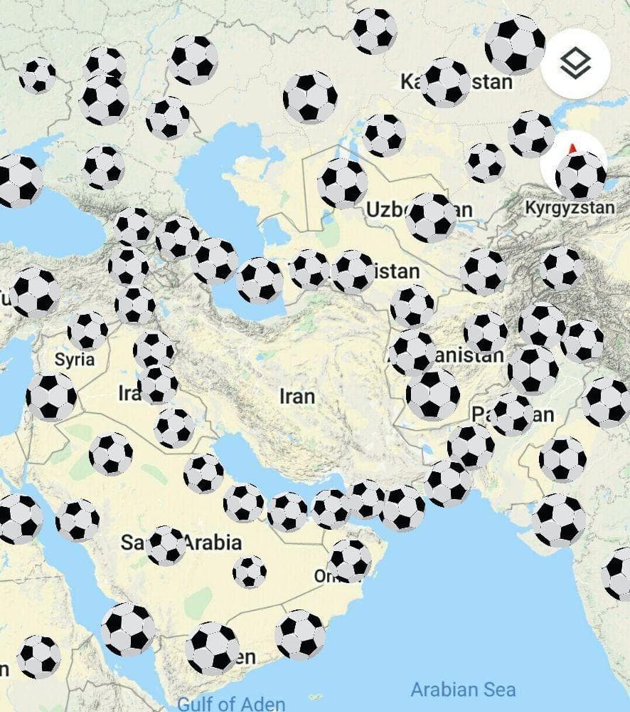 فوتبال در خاورمیانه به زودی 