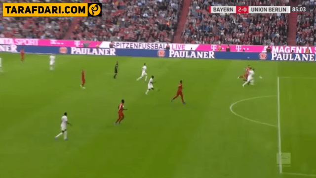 گل سباستین پولتر به بایرن مونیخ (بایرن مونیخ 2-1 اونیون برلین)