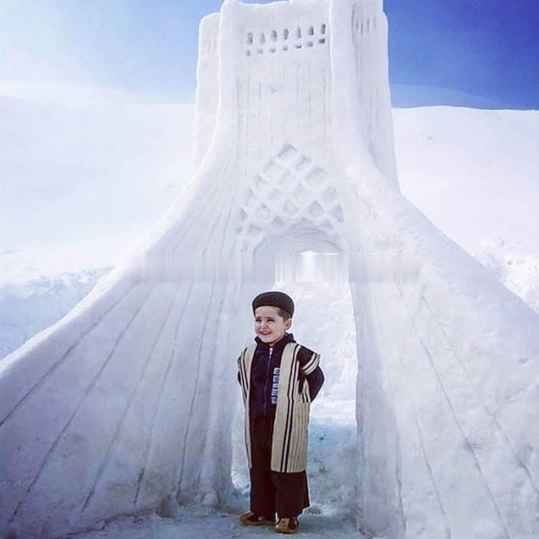 میدان آزادی برفی