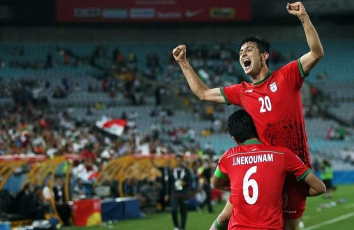 گل سردار آزمون برابر قطر، نامزد بهترین گل تاریخ جام ملت‌ های آسیا