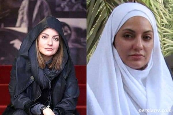 عکس دیده نشده مهناز افشار در لباس احرام