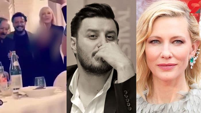 فیلم لورفته از جواد عزتی و خانم بازیگر خارجی در ونیز/ ویدیویی از واکنش جالب جواد عزتی به درخواست کیت بلانشت برای عکس گرفتن در جشنواره فیلم ونیز+ عکس