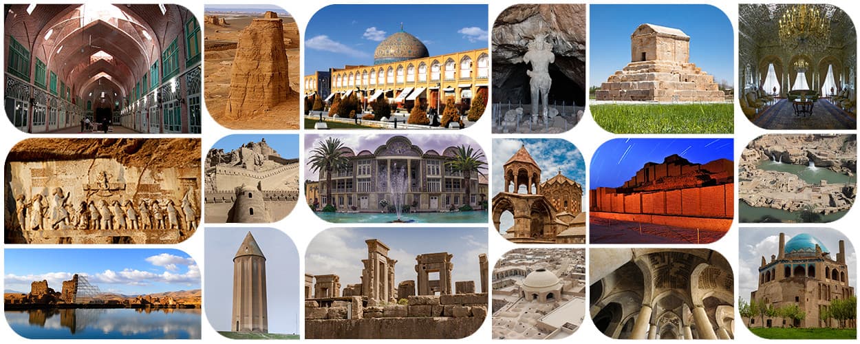 آثار ثبت شده ایران در میراث جهانی یونسکو + تصاویر