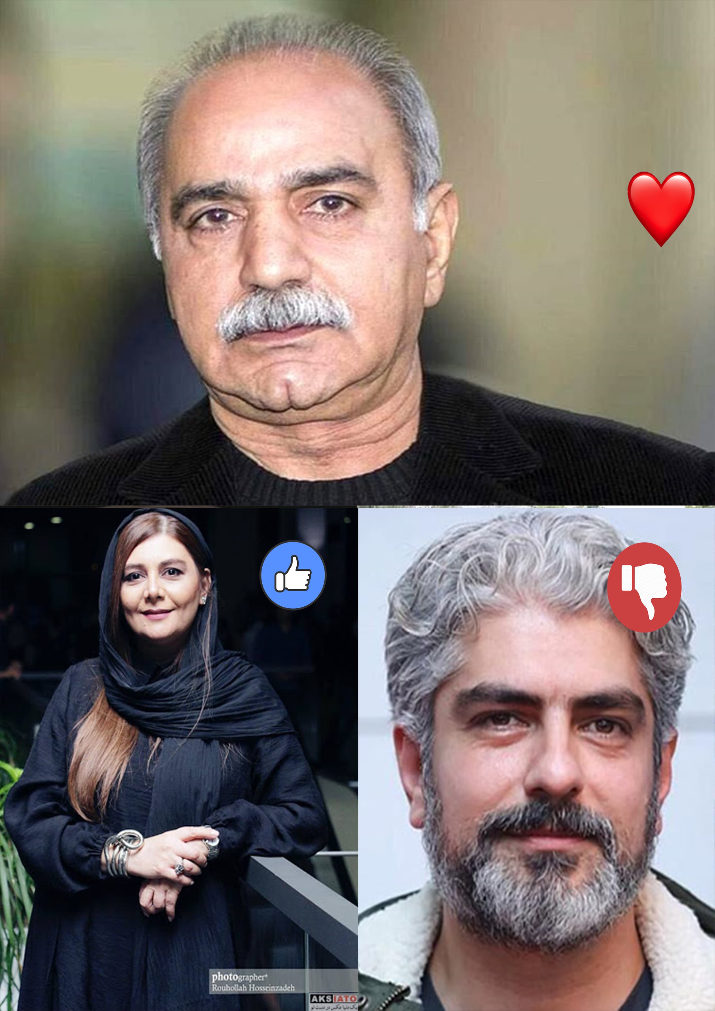 ???نظرسنجی دوم امروز،محبوب ترین بازیگر ایرانی ❗❗?? 