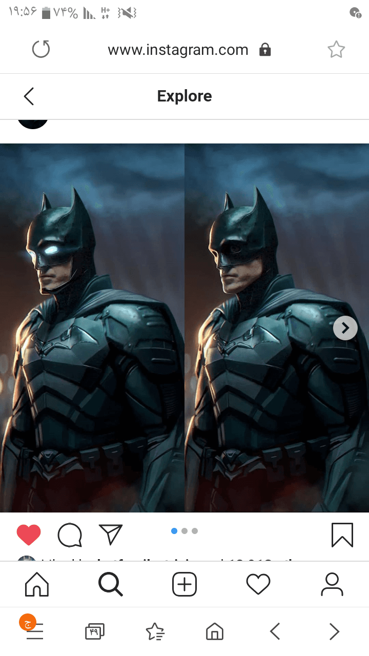 طراحی های متفاوت از لباس فیلم the batman 