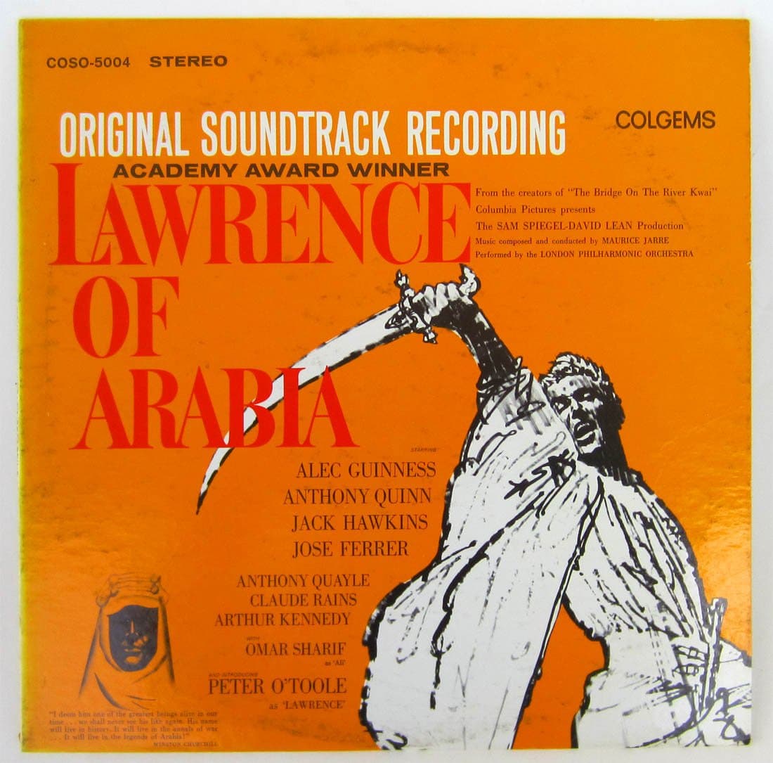 دانلود آهنگ بی کلام Maurice Jarre - Lawrence Of Arabia (موسیقی فیلم لورنس عربستان)