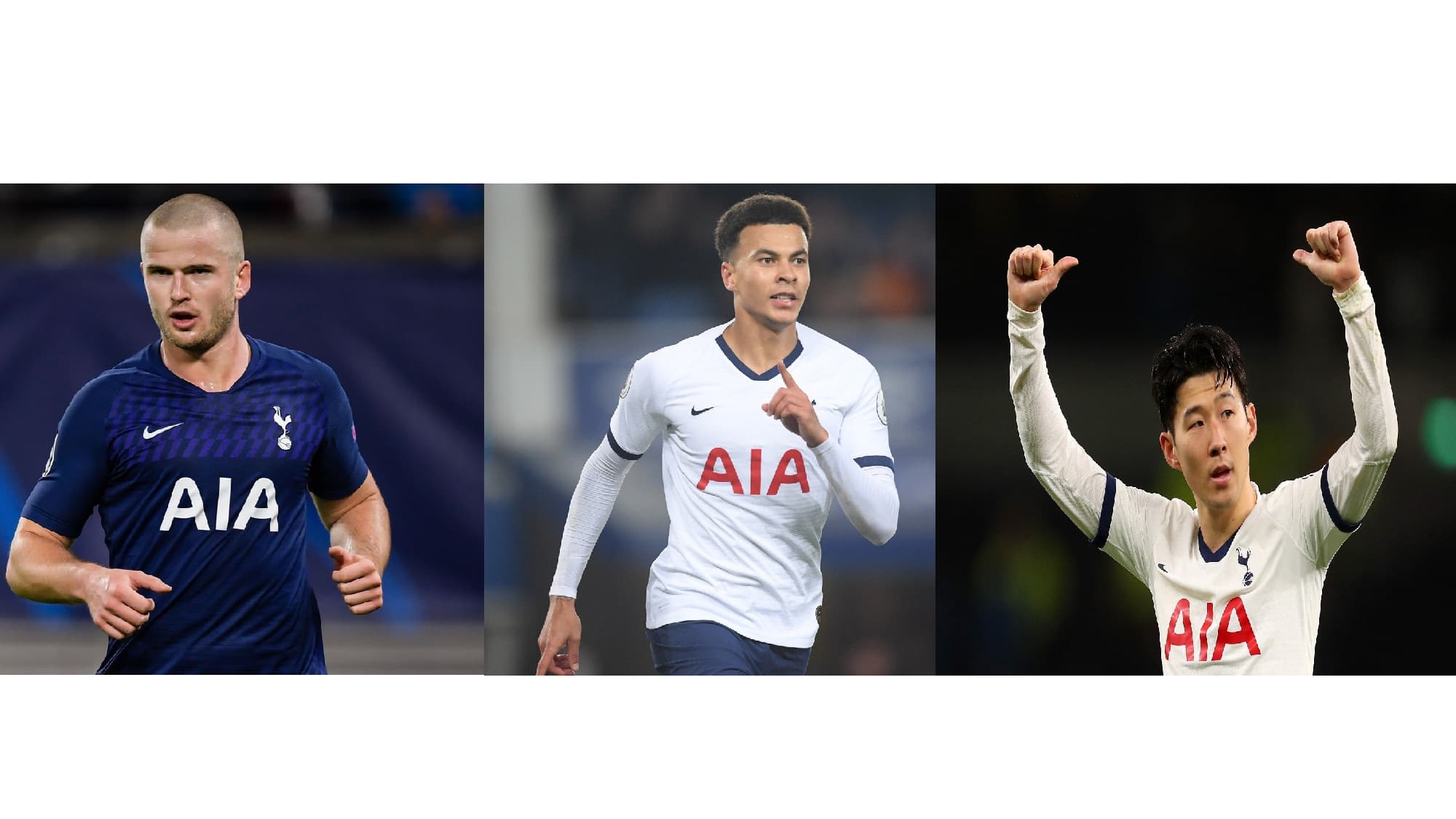 Eric Dier---Dele Alli---Son Heung min: