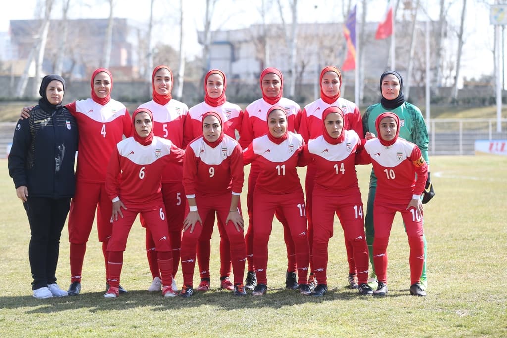 تیم ملی زنان ایران در رده هفتادم جهان جا خوش کرد!