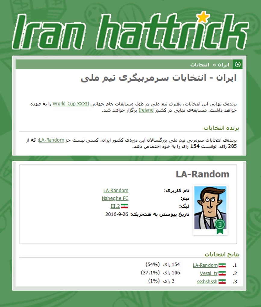 انتخابات سرمربیگری تیم ملی ایران: آینده، تقویت دو دستگی یا حرکت به سوی اتحاد؟