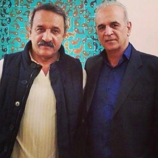 علی اوسیوند برادر فوتبالیستش را غریبانه به خاک سپرد / عکس