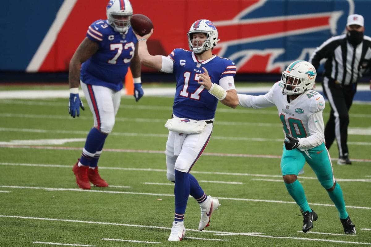 خلاصه بازی بافالو بیلز 56-26 میامی دالفینز (فصل 2020 لیگ NFL)