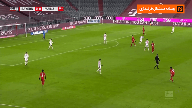 خلاصه بازی بایرن مونیخ 5-2 ماینتس (بوندس لیگا آلمان 2020/21)