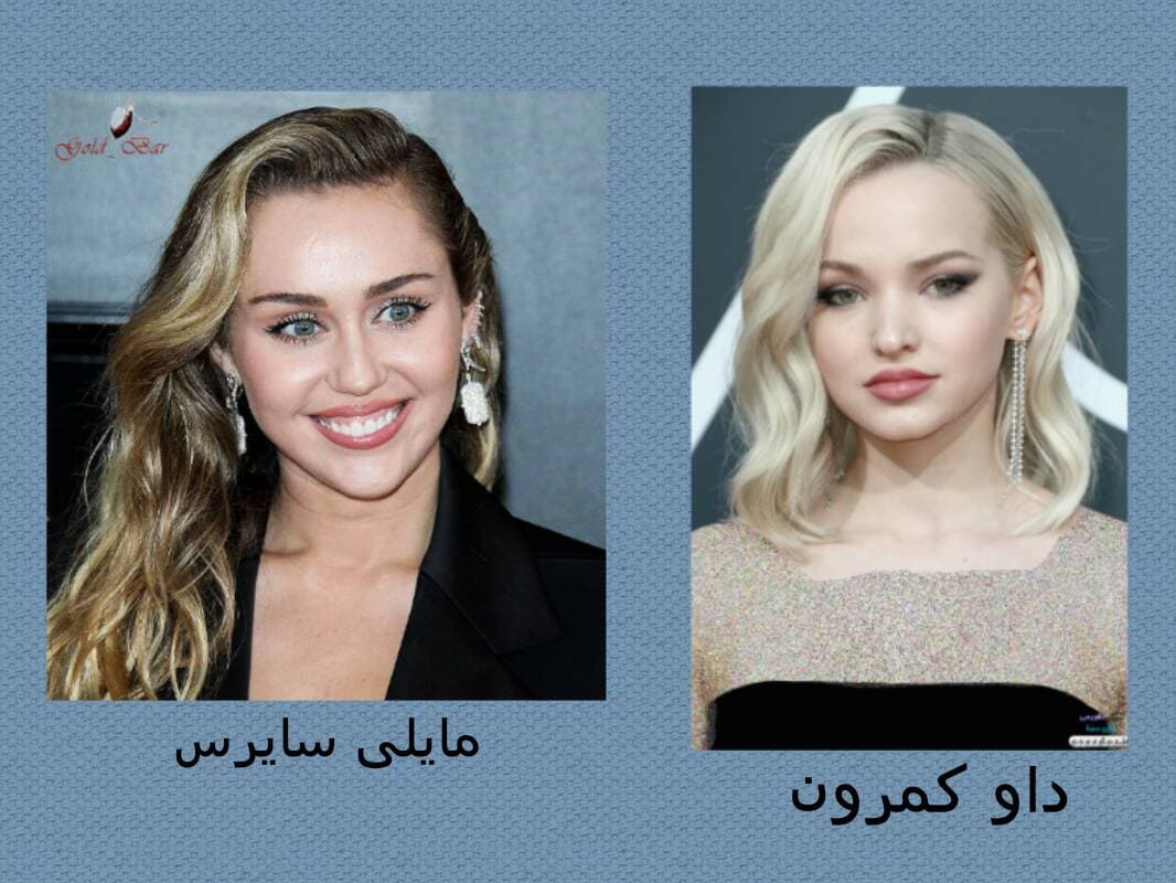 شب اول مرحله مقدماتی مسابقه محبوب ترین خواننده: داو کمرون vs مایلی سایرس (داو = لایک ، مایلی = دیس لایک)
