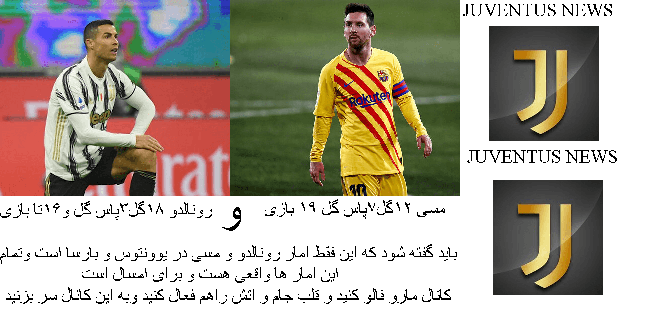 امار رونالدو و مسی تا اینجای فصل.