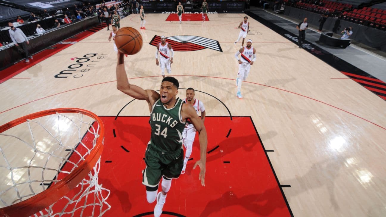 بسکتبال NBA | شب طوفانی یانیس آنته توکومپو؛ کسب 47 امتیاز و از دست دادن تنها 3 شوت!