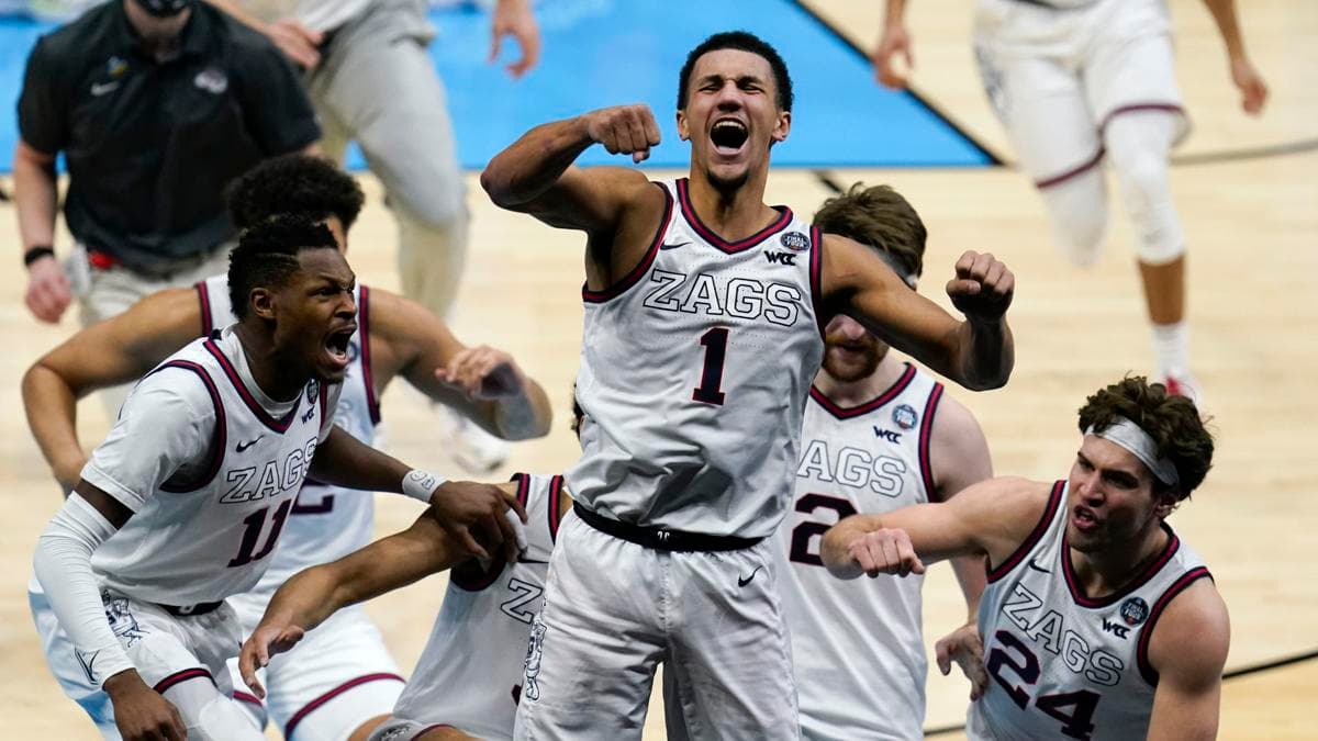 بسکتبال | گیم وینر تماشایی جیلن ساگز، گونزاگا را حریف بیلر در فینال NCAA کرد