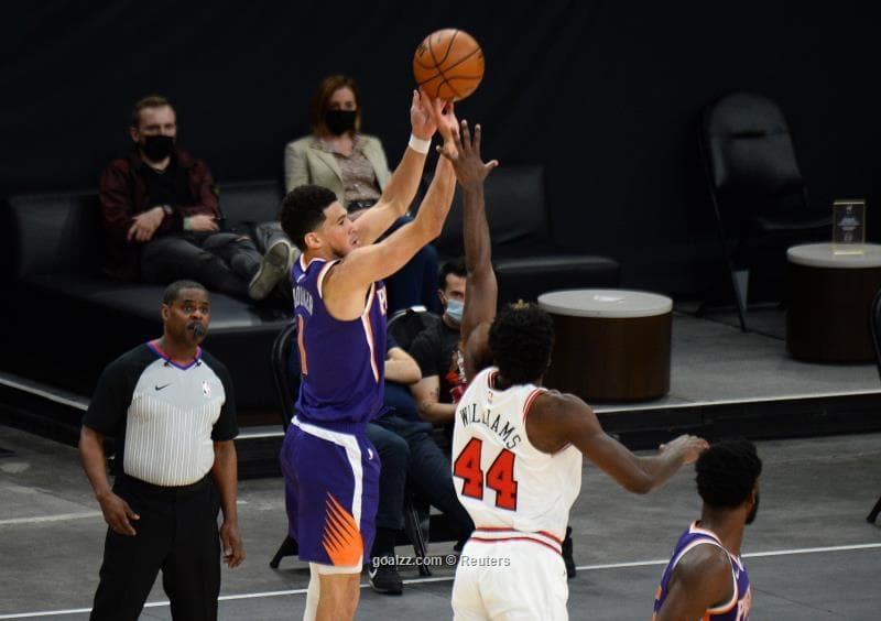 خلاصه بازی فینیکس سانز 121-116 شیکاگو بولز (فصل 2020/21 لیگ NBA)