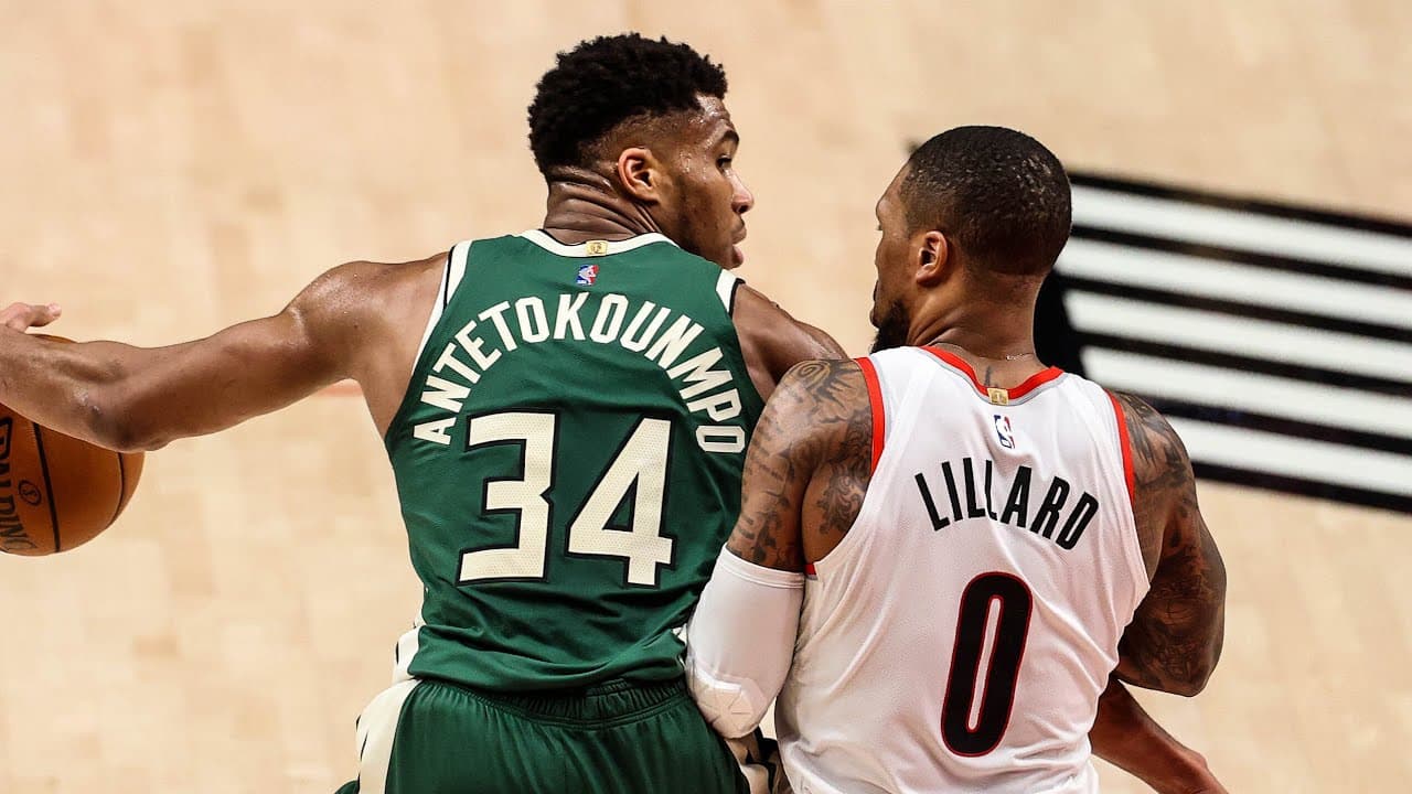 خلاصه 47 امتیاز یانیس آنته توکومپو برابر پورتلند تریل بلیزرز (فصل 2020/21 لیگ NBA)