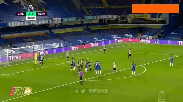 گل تیمو ورنر به نیوکاسل (چلسی 2-0 نیوکاسل)