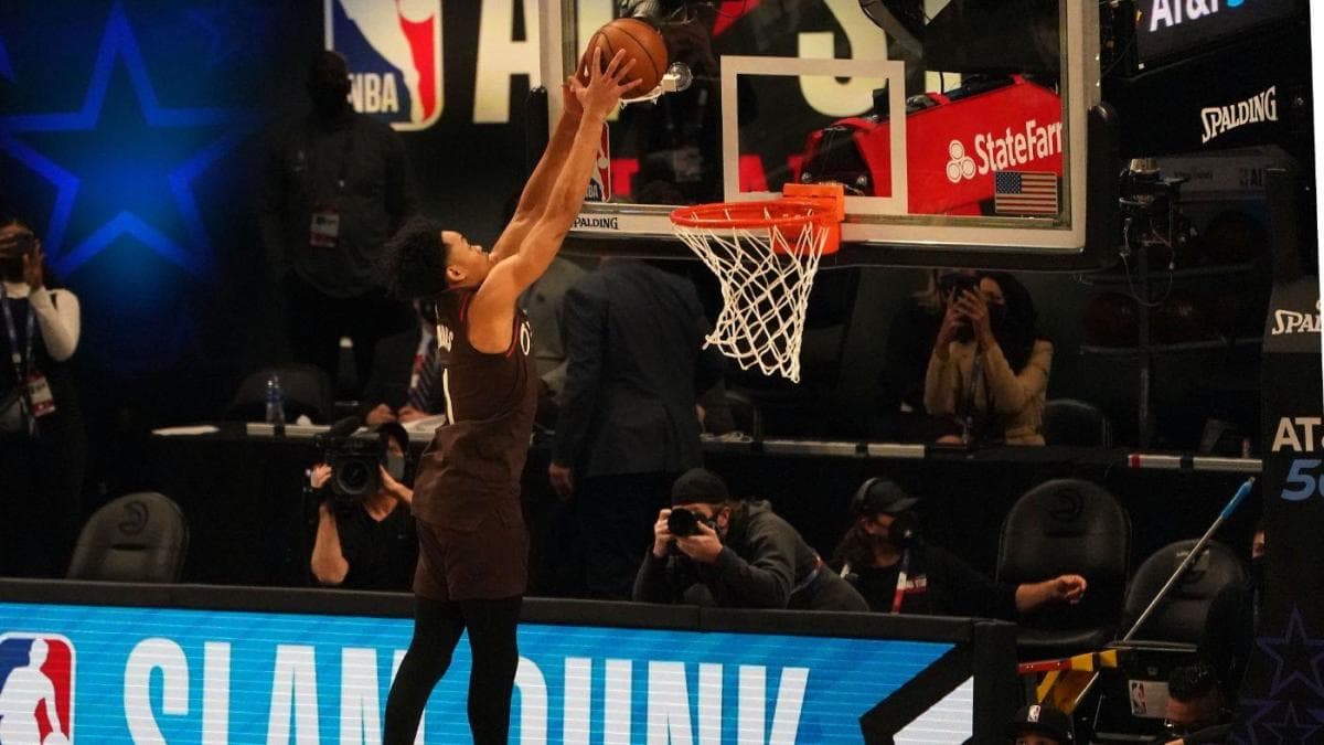 آل استار NBA | انفرنی سایمنز برنده مسابقه اسلم دانک شد 