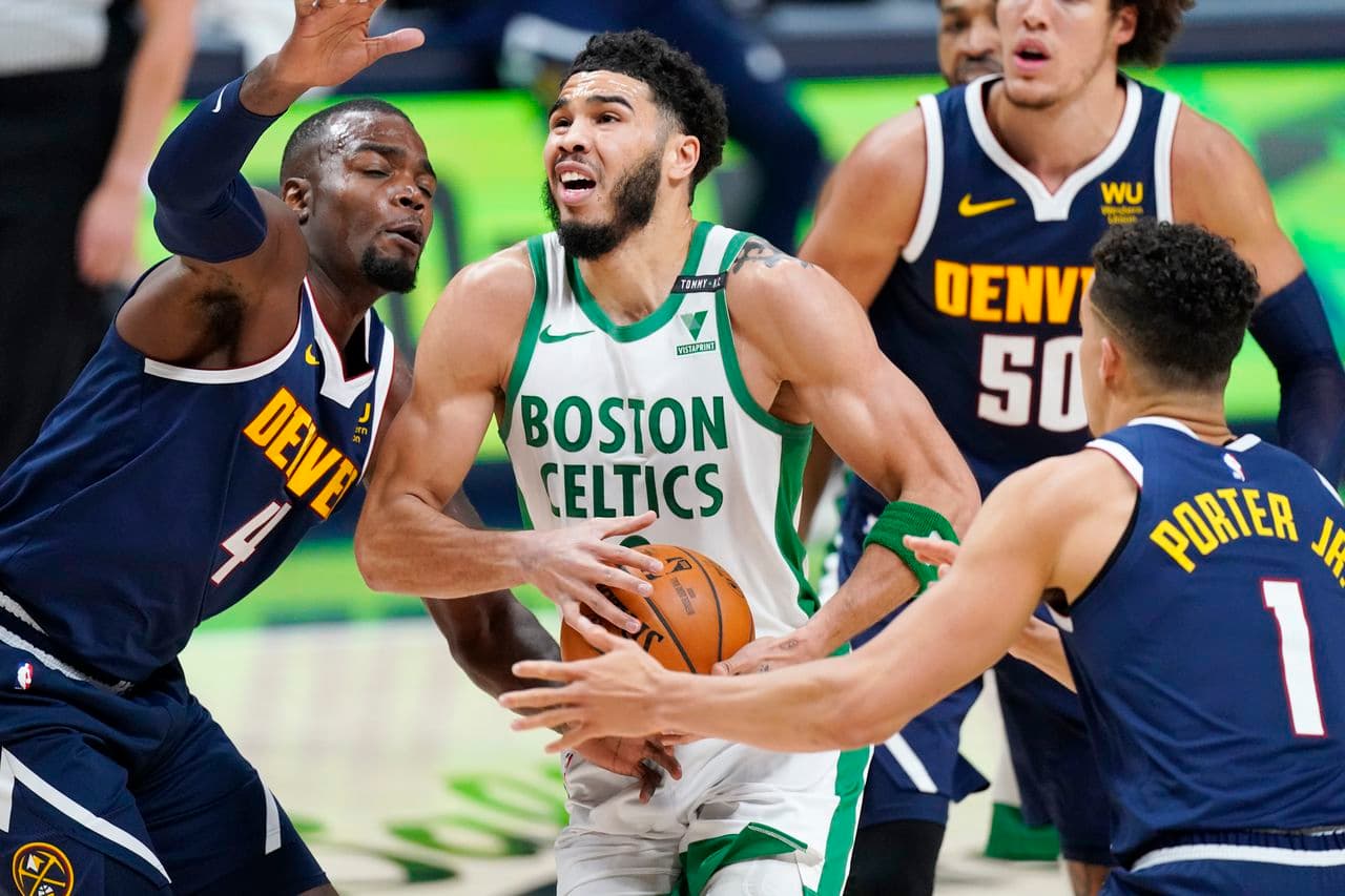 دنور ناگتس 87-105 بوستون سلتیکس / پیروزی سبزها با ران 31-3 در کوارتر چهارم!