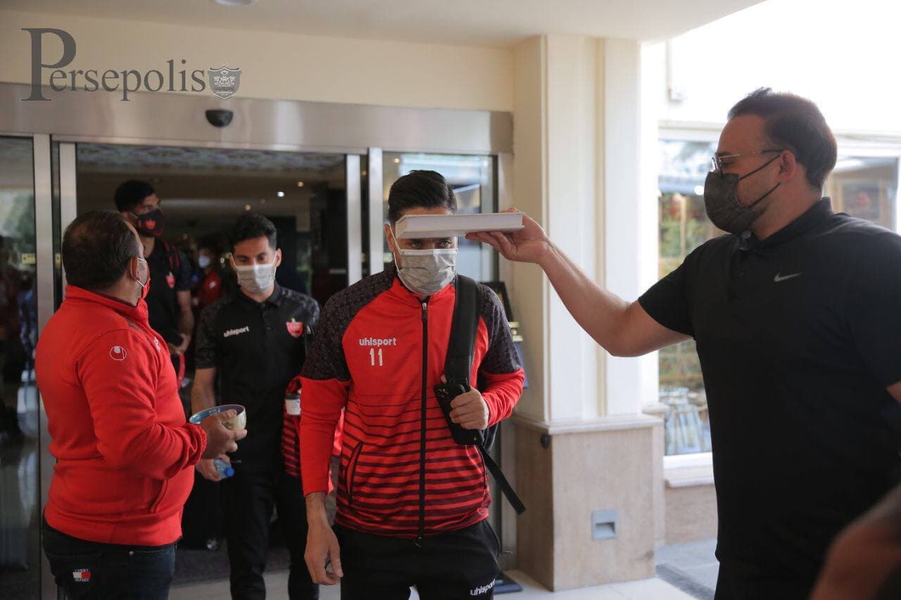 پرسپولیسی ها راهی فرودگاه شدند / گزارش تصویری