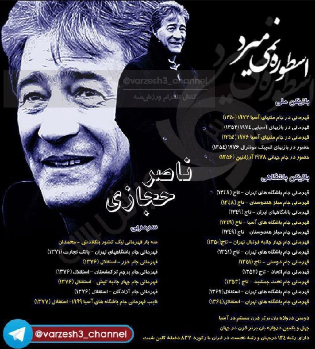 افتخارات ناصر خان...