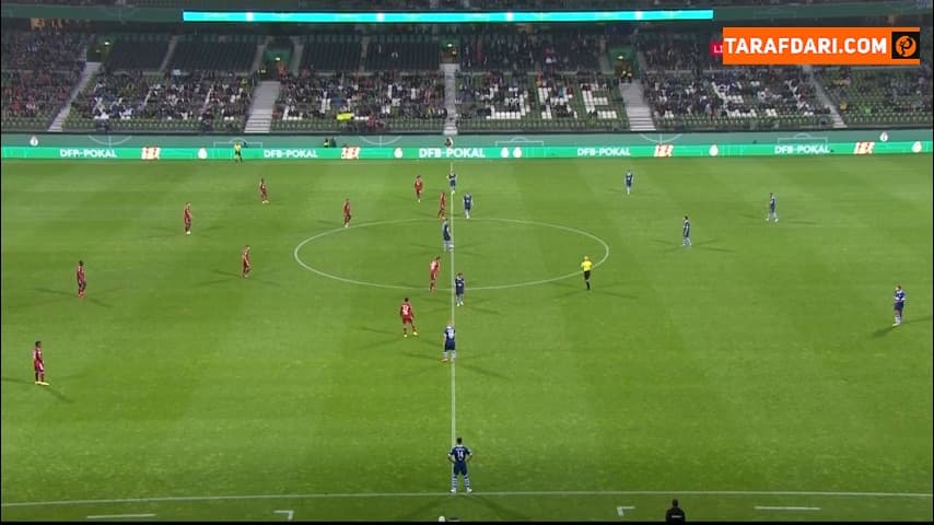 خلاصه بازی برمر 0-12 بایرن مونیخ (جام حذفی آلمان - 2021/22)