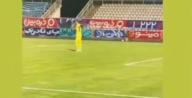 دردسر جدید برای دروازه بان پرسپولیس / فیلم درگیری لفظی حامد لک در تبریز