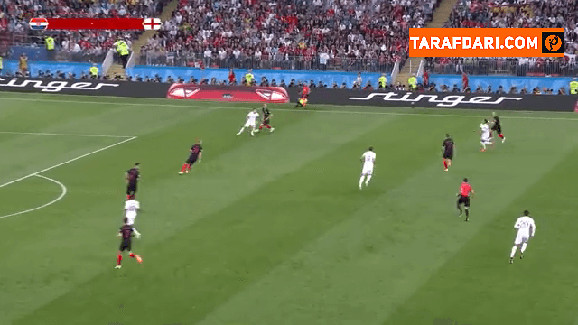 پیروزی 2-1 کرواسی مقابل انگلیس در وقت های اضافه و صعود به فینال جام جهانی (2018/7/11) / فیلم