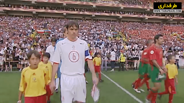 صعود پرتغال به فینال جام ملت های اروپا با برتری 2-1 مقابل هلند (2004/6/30) / فیلم