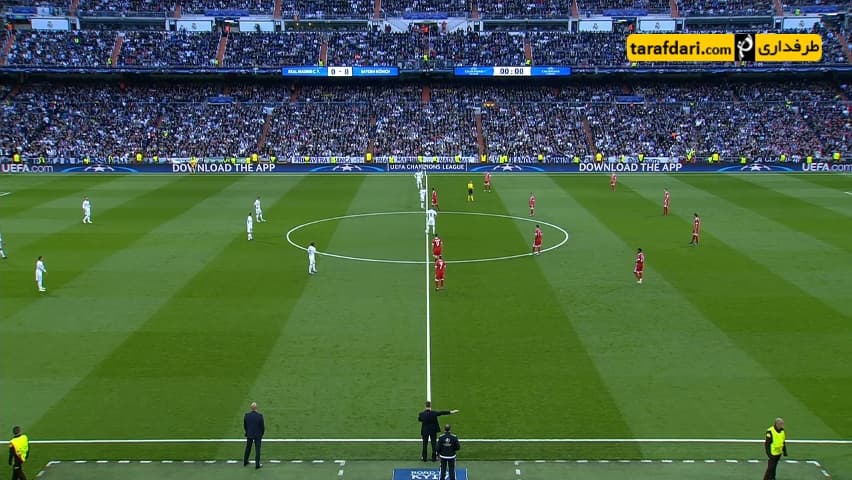صعود رئال مادرید به فینال لیگ قهرمانان اروپا در شب تساوی 2-2 مقابل بایرن مونیخ (1 می 2018) / ویدیو