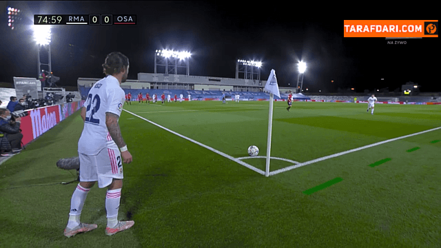 گل ادر میلیتائو به اوساسونا (رئال مادرید 1-0 اوساسونا)