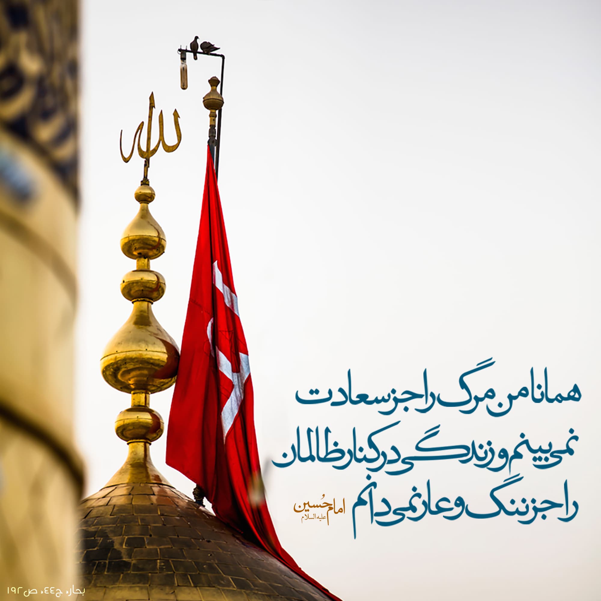 ??شهادت سرور شهیدان و ۷۲تن از یارانش را تسلیت می گویم??